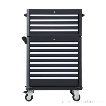 34-дюймовый 8-слойный шкаф с подвижным ящиком для инструментов для профессиональных механиков